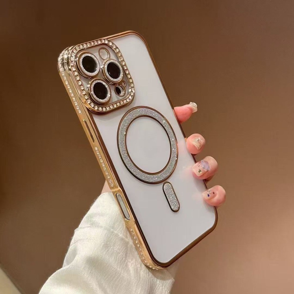 Diamond crystal phone case suitable for iPhone 11, 12, 13, 141, 5, 16 Pro Max Plus
