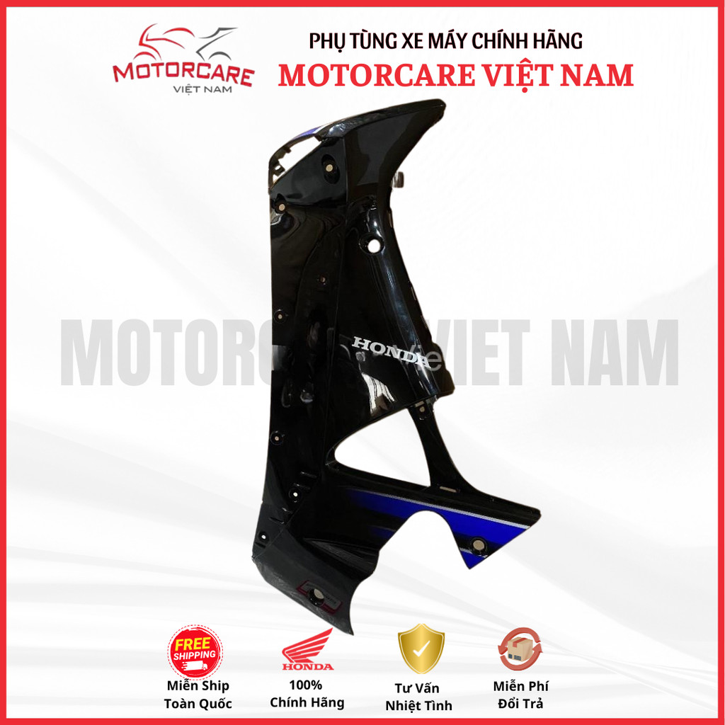 แท้ Honda Future NEO (2005) ชุดครอบแฟริ่งซ้าย สีเงิน และ สีดํา NH-411M (64250-KTM-970ZD)