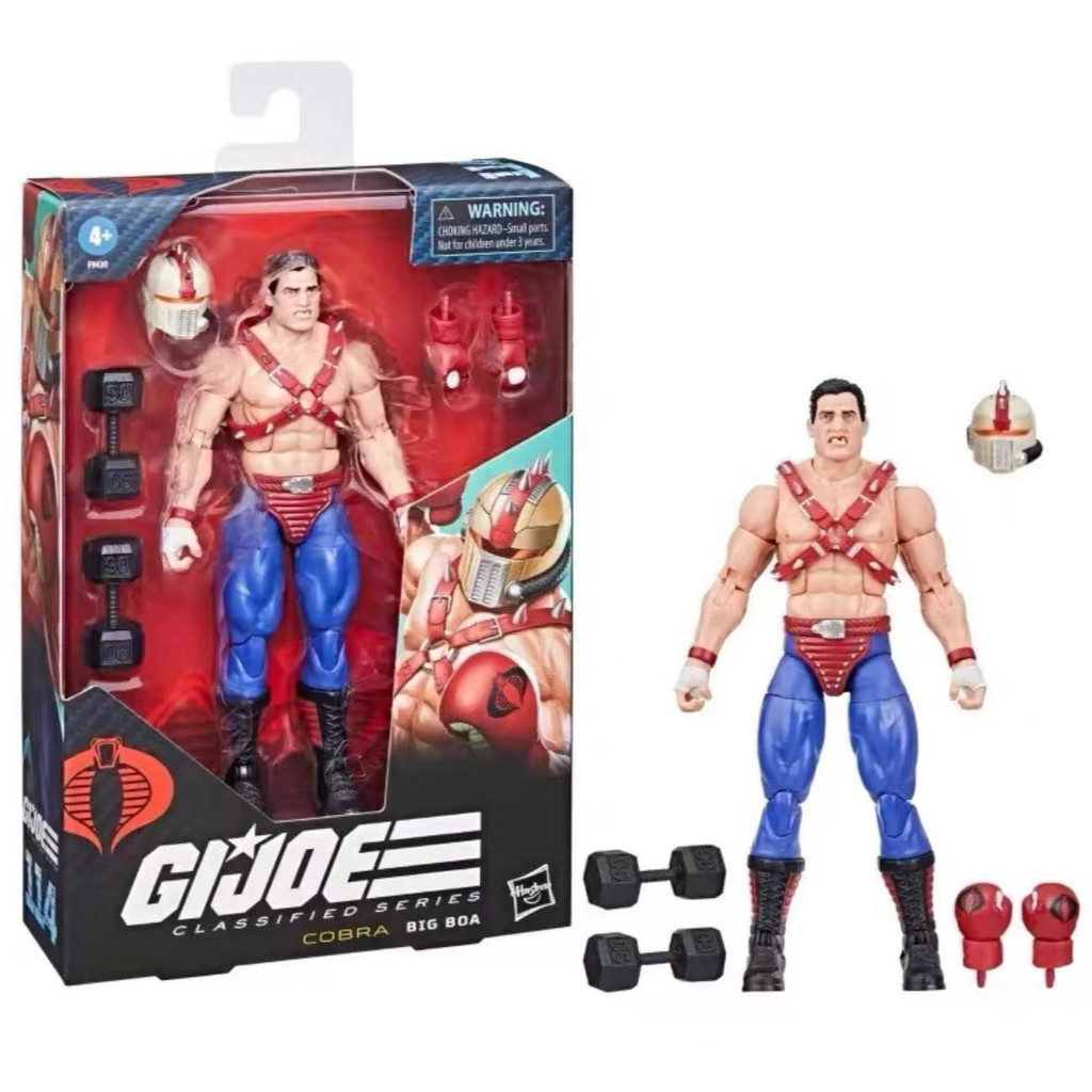 ฮาสโบร จี.ไอ. Joe GI Joe โมเดลฟิกเกอร์ Cobra Boxer Moving ขนาด 6 นิ้ว