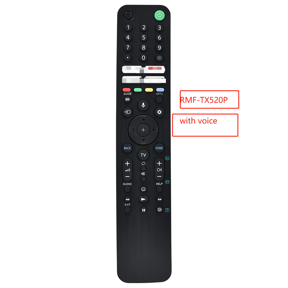ใหม่เสียงรีโมทคอนโทรลอุปกรณ์ rmf-tx520p สําหรับ Sony 4K TV a80j x80j x85j x90j x95j rmf-tx520u serie