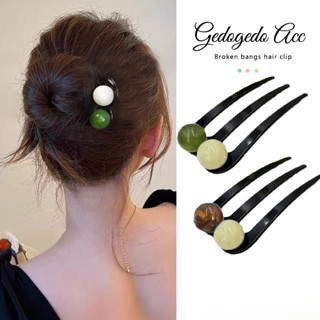 กิ๊บรูปตัวยูสามฟันสำหรับสุภาพสตรียามทุกวัน