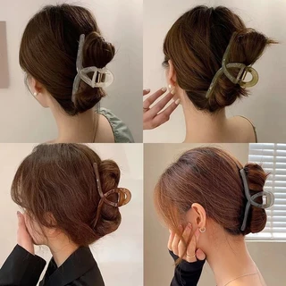 กิ๊บติดผม แบบใส เรียบง่าย สง่างาม สไตล์เรโทร เครื่องประดับ สําหรับผู้หญิง #S-0024