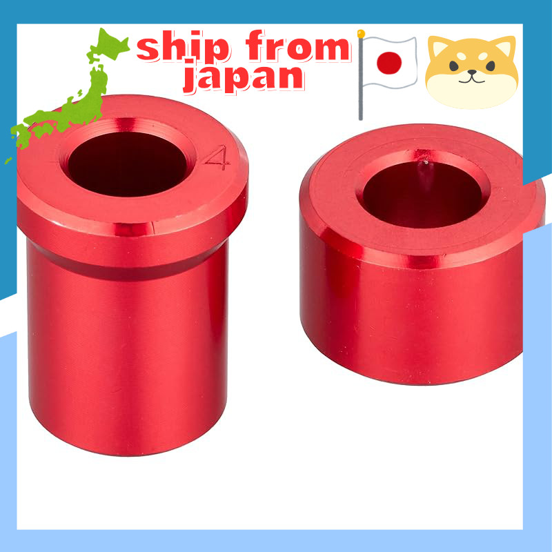 KITACO Aluminum Axle Color NS50F Rear Red 093-1036110
