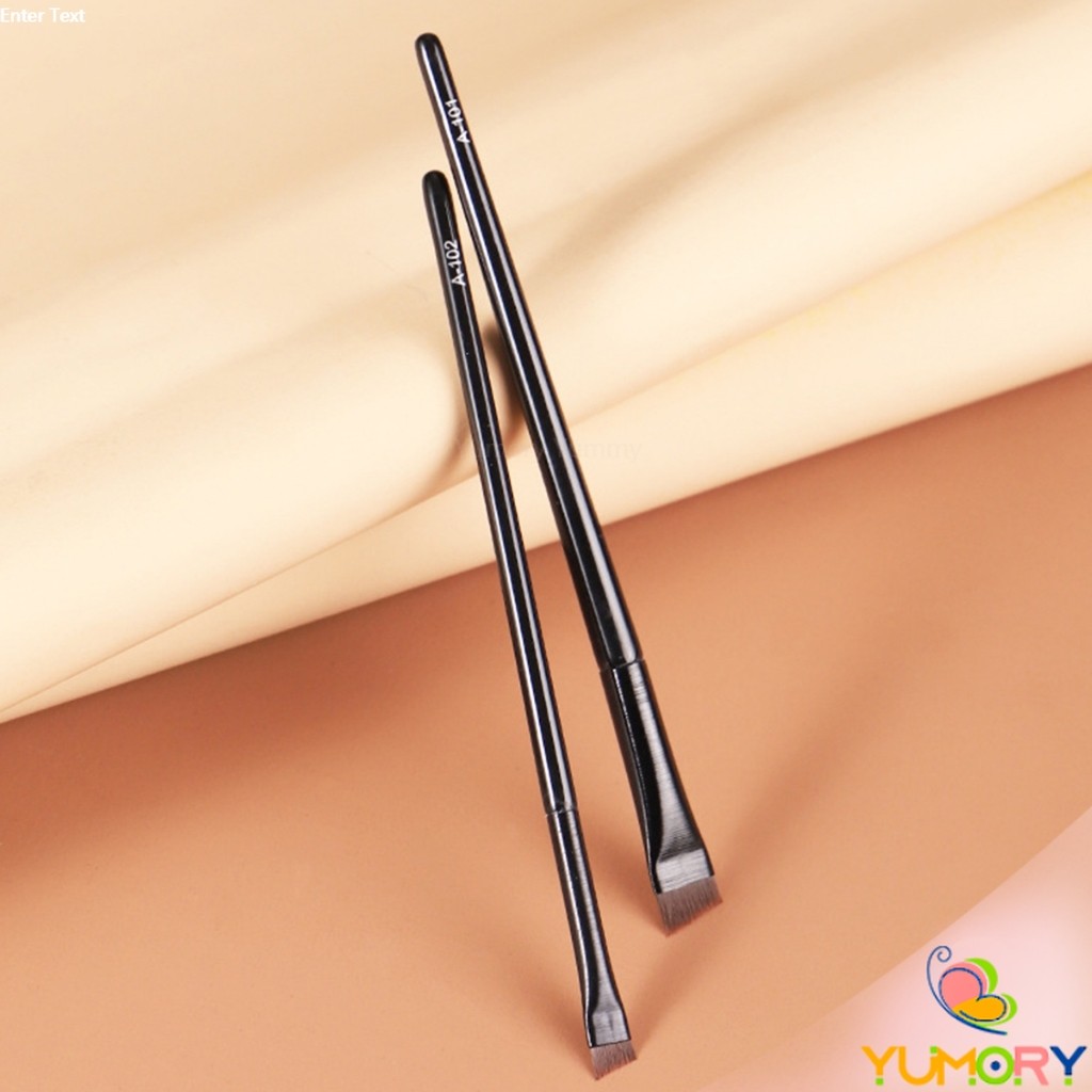 Yumory 1 ชิ้น  แปรงเขียนคิ้ว อายไลเนอร์ แบบบางพิเศษ สําหรับผู้หญิง Makeup brush - รูปที่ 5