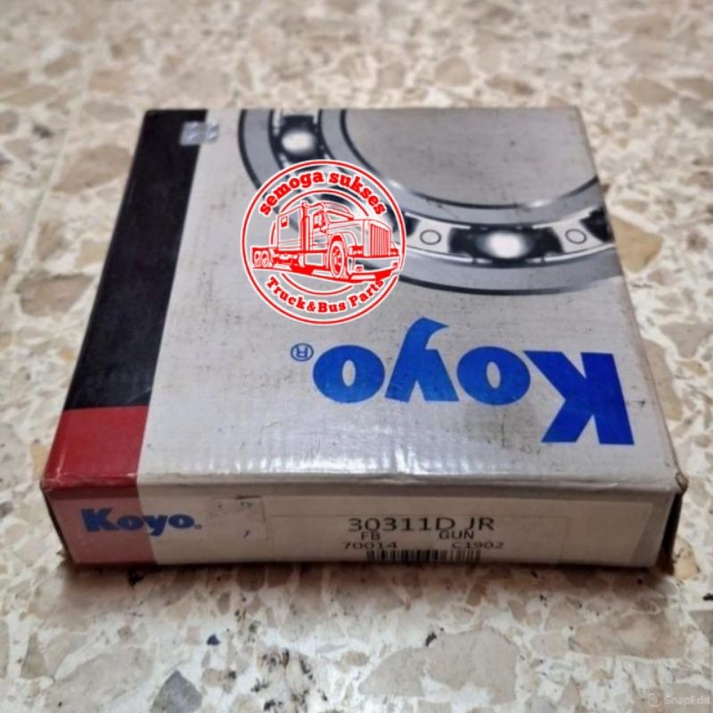 แบริ่ง 30311DJR แบริ่งเพลาแบริ่ง Pinion HINO FUSO NISSAN 30311DJR