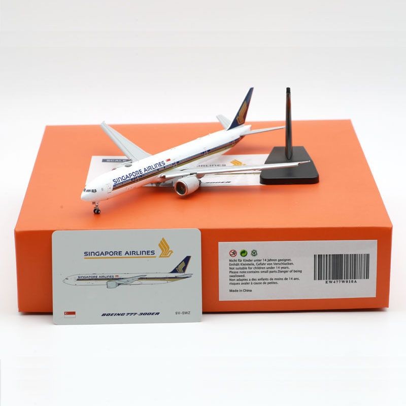 1: 400 JC Wing Alloy Airliner รุ่น Singapore Airlines B777-300ER 9V-SWZ Wing