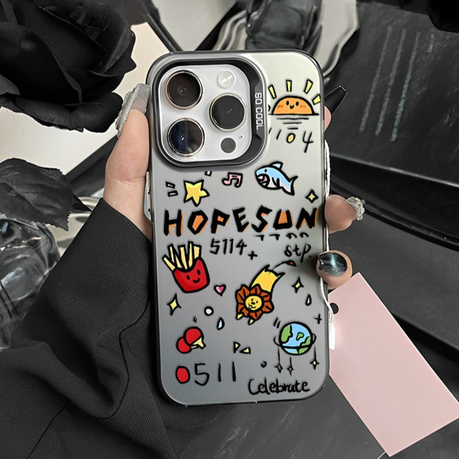 เคสโทรศัพท์รูปสัตว์น่ารักลายการ์ตูนกราฟิตี้ ใช้ได้กับ Redmi Note 8 10 12 13 11 9 PRO 13C 10X 10C 9A 9T 10A A1 Mi 11 LITE