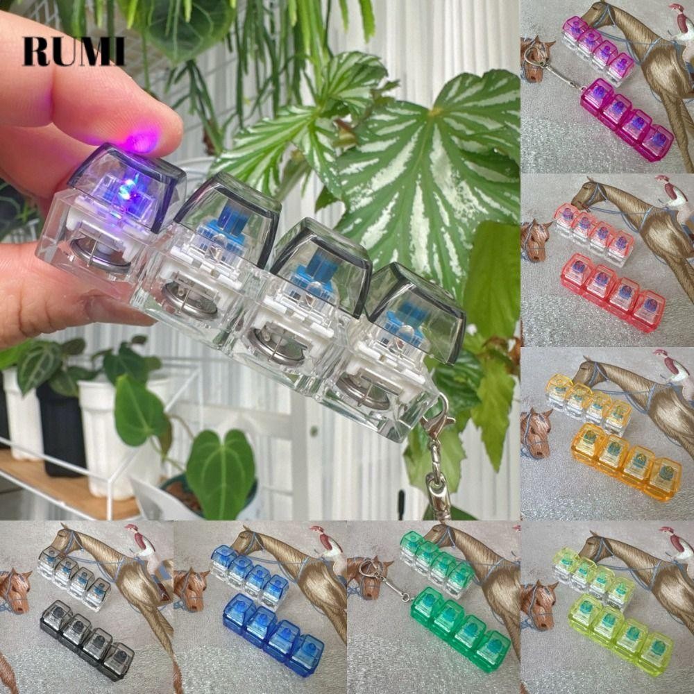 รูมิ‌ พวงกุญแจ,ฐานจี้ที่น่าสนใจอยู่ไม่สุขคลิกของเล่น,4คีย์ นํา คีย์บอร์ดความเครียดบรรเทาพวงกุญแจบีบอัดสําหรับผู้ใหญ่