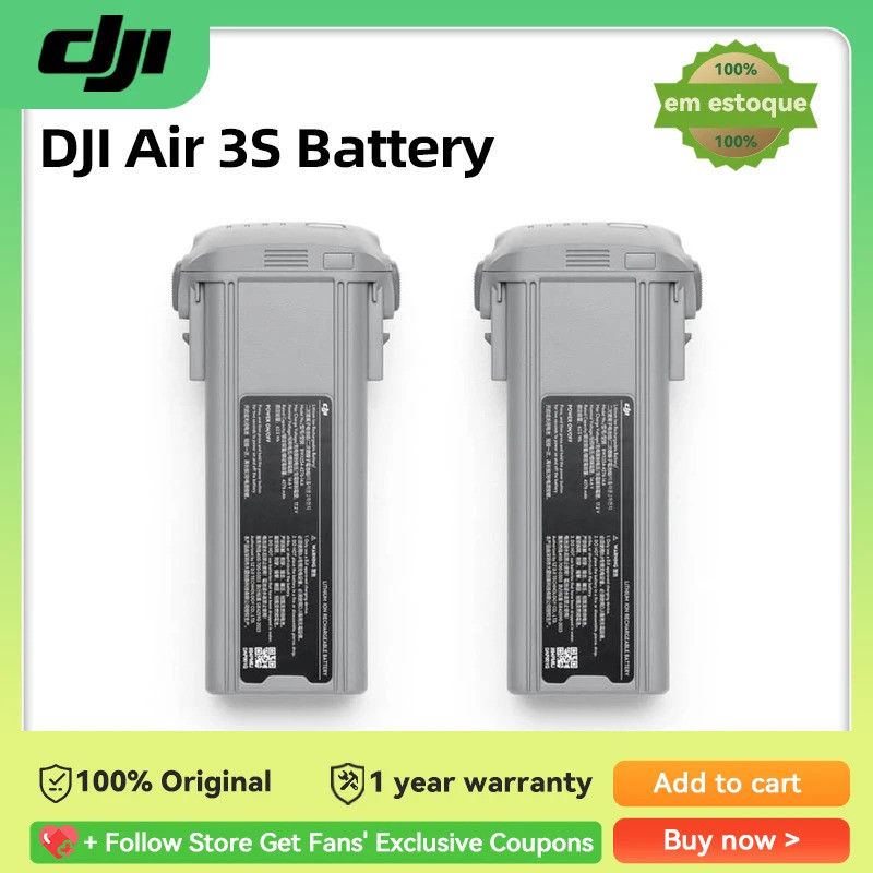 แบตเตอรี่บินอัจฉริยะ DJI Air 3S ให้เวลาบิน 45 นาทีสำหรับ DJI Air 3S/ DJI Air 3 แบรนด์ใหม่ในสต็อก