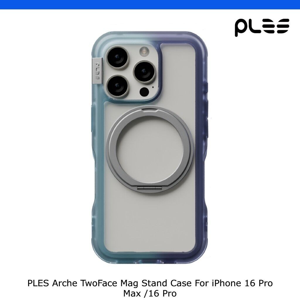 Case Stand PLES Arche TwoFace Mg สําหรับ iP 16 Pro Max / 16 Pro