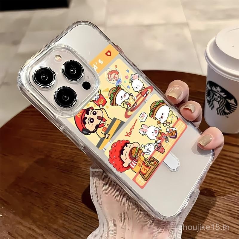 สำหรับเคสโทรศัพท์ iPhone 11 12 13 14 15 16Plus 11 12 13 14 15 16PRO MAX 11Pro 13Pro ดีไซน์เคสแม่เหล็