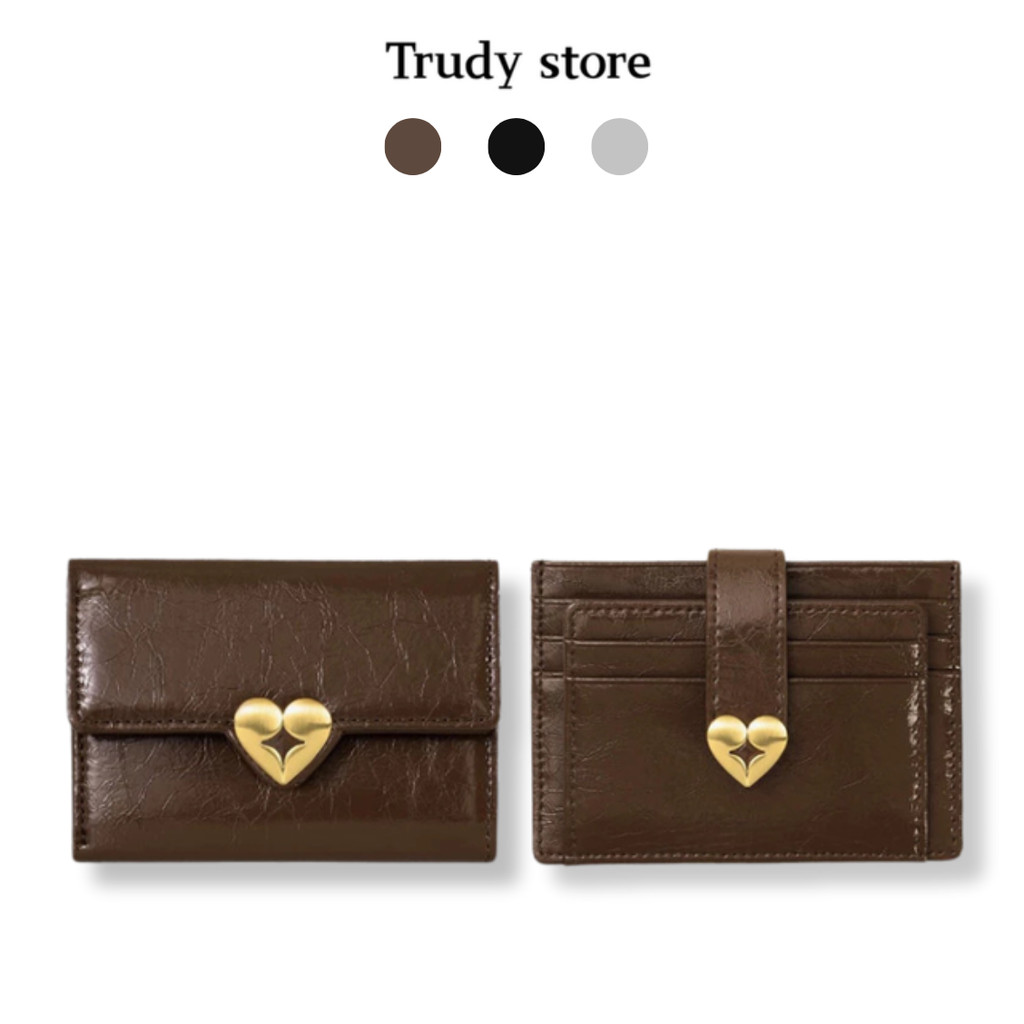 กระเป๋าใส่บัตรดีไซน์เกาหลี Fennec กระเป๋าเหรียญสั้น