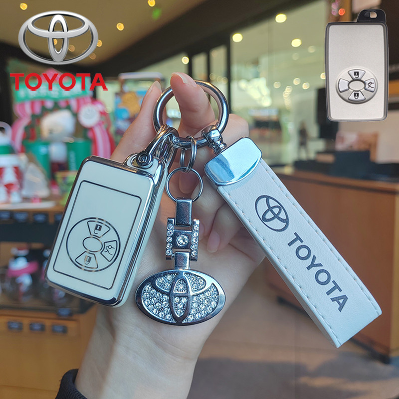 เคสกุญแจ toyota tpu สําหรับ toyota yaris vios เคสกุญแจ toyota พวงกุญแจ toyota