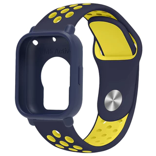 สร้อยข้อมือซิลิโคน + กรณีสําหรับ Redmi Watch 5 Active เปลี่ยนสายนาฬิกาสําหรับ Redmi Watch 5 Lite Band