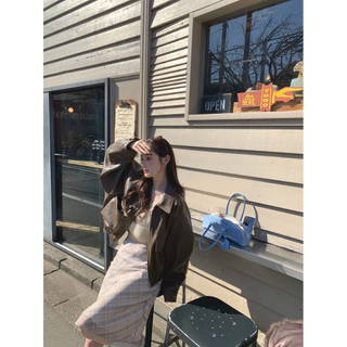 Veewink พร้อมส่งจากกทม skirt กระโปรงยาว เอวสูง ชีฟอง แฟชั่น เข้ารูป สไตล์วินเทจ ฤดูร้อนสําหรับสตรี