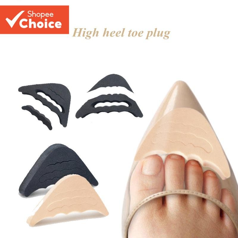 ผู้หญิงรองเท้าส้นสูง Toe Cushion Pain Relief Pad Forefoot Insoles สนับสนุน Shock ดูดซับรองเท้าใส่