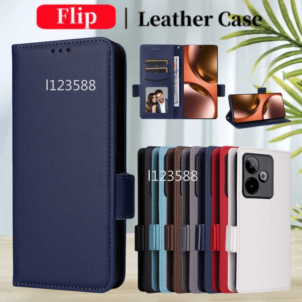 สําหรับRealme GT7 Tช่องเสียบการ์ดกระเป๋าสตางค์สําหรับRealme GT 7T 5G 2025 RealmeGT7Pro RealmeGT7 Real Me GT7Tแม่เหล็กเคสโทรศัพท์กันกระแทกป้องกันกรณีฝาครอบ