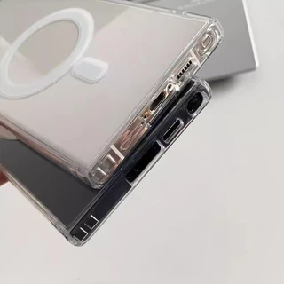 เคส For Samsung A57 A37 5G A07 A17 A56 5G A16 A06 5G A55 S26 Ultra A54 A15 A36 A26 A35 S24 FE S25 S23 S22 Ultra แม่เหล็ก