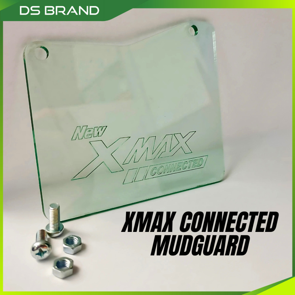 การ์ดโคลนเชื่อมต่อ Yamaha Xmax รุ่น Y3 / Akrilik ใส / Penutup โคลนอะคริลิค DS BRAND