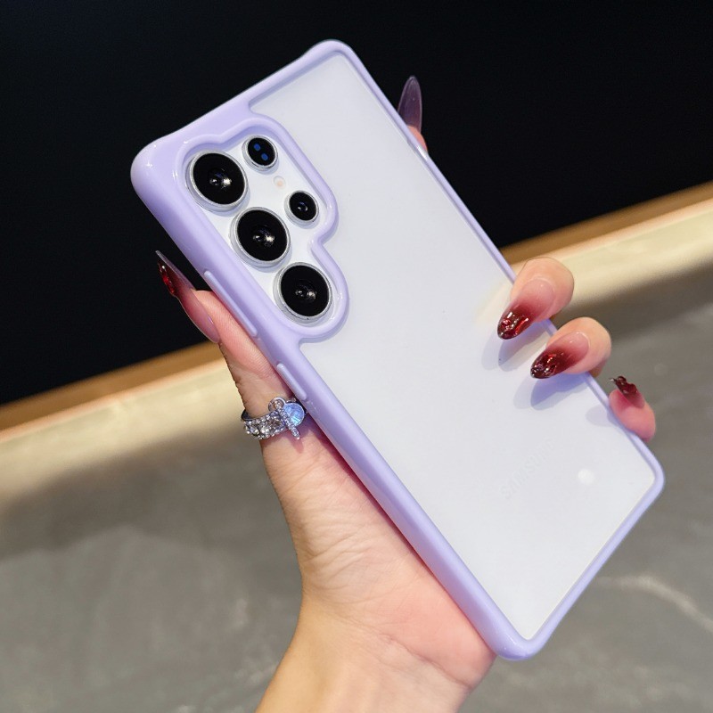 หรูหรา 2.0 อะคริลิคเคสโทรศัพท์สําหรับ Samsung Galaxy S23 S24 S25 Plus/Ultra A15 A16 A26 A35 A36 A55 