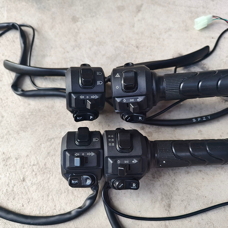N7KC ฟังก์ชั่นรถยนต์ไฟฟ้า n7 พร้อมสวิตช์เปิดที่นั่งแฮนด์โรตารีแฮนด์ Bull Double Flash Multi-Function Big Bull Series สวิทช์ Big Taurus