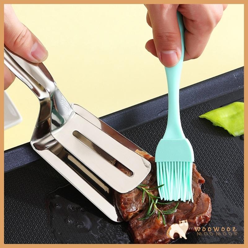 Silicones Pastry Brush Heat Resistant Oil Butter Basting Brush for BBQ Cook