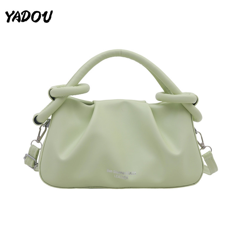 YADOU กระเป๋าเมฆจีบหรูหรากระเป๋า Crossbody ทุกคู่ของพร็อพทุกวัน