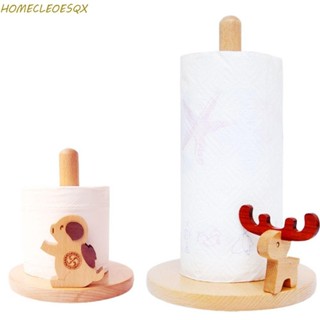 โฮมคลีโอคิวเอ็กซ์ การ์ตูนชั้นวางผ้าขนหนูกระดาษ,ไม้เนื้อแข็งแ…