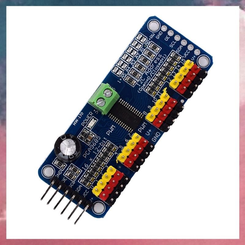 (170)16Ch PWM/Servo/Servo Driver Board Controller IIC PCA9685