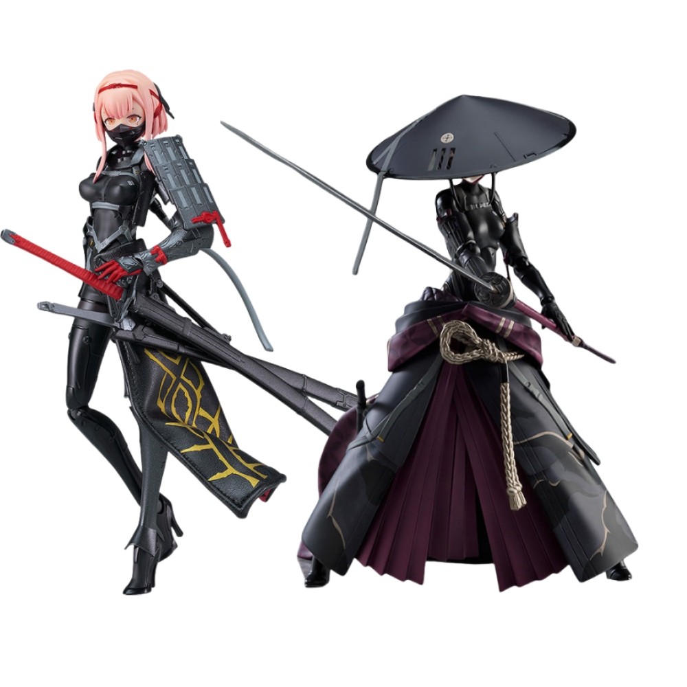 Figma Falslander 549 Ronin และ 621 SAMURAI Machine Girl Action Figure ของเล่น