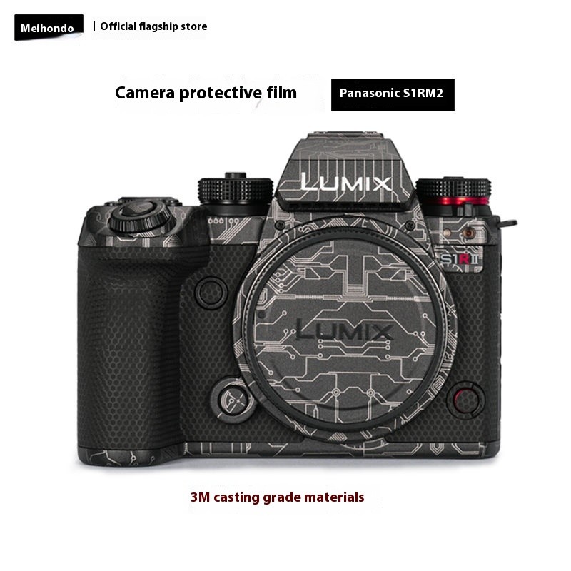 Mebont เหมาะสําหรับฟิล์มกันรอยกล้อง Panasonic S1R M2, S1R2 / S1R 2nd generation สติ๊กเกอร์ห่อเต็ม 3M
