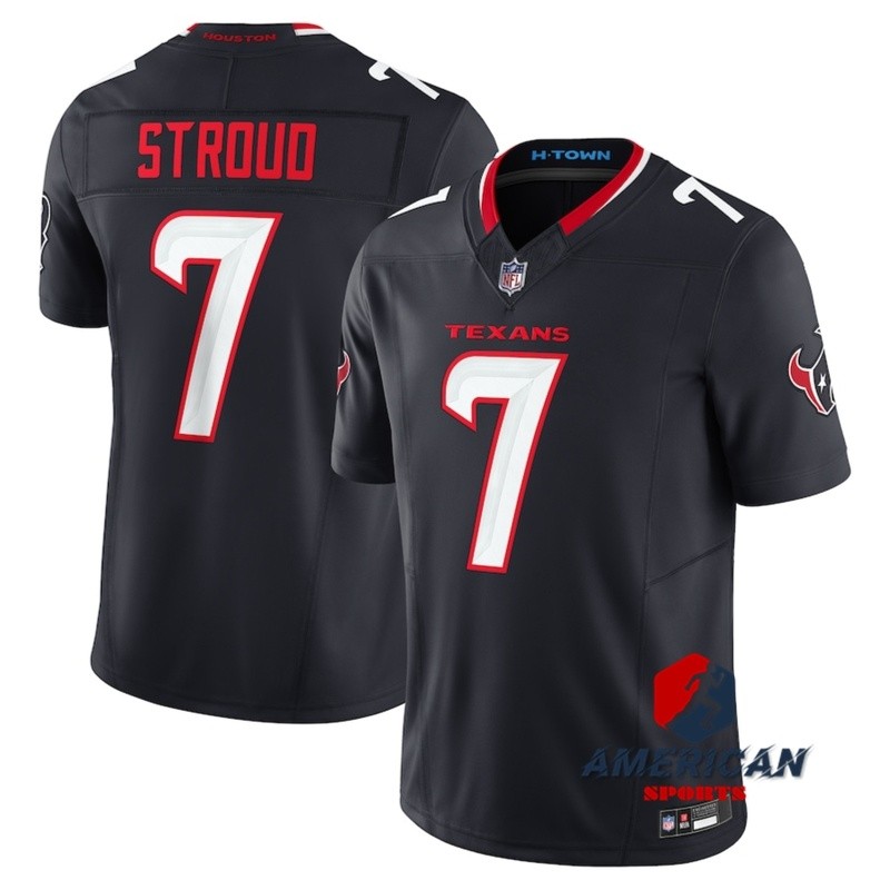 เสื้อฟุตบอลอเมริกัน Houston Texans สีดำ