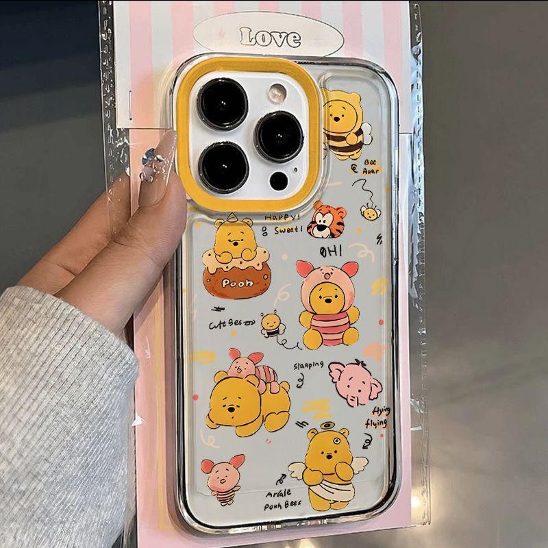 Winnie-the-Pooh สําหรับ Vivo Y76S Y16 Y55S V29 Y51A V25 Y50 Y91 Y52S Y27 IQOOZ7PRO5G Y15S Y17 Y73S Y