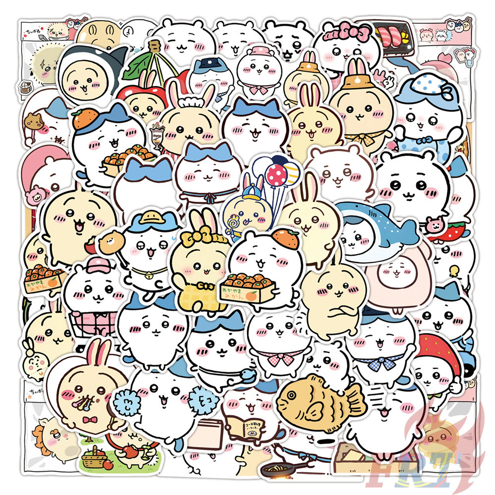 ❉ สติ๊กเกอร์ Chiikawa Series 01 ❉ 60 ชิ้น/เซ็ต DIY แฟชั่นสติ๊กเกอร์ Doodle กันน้ํา