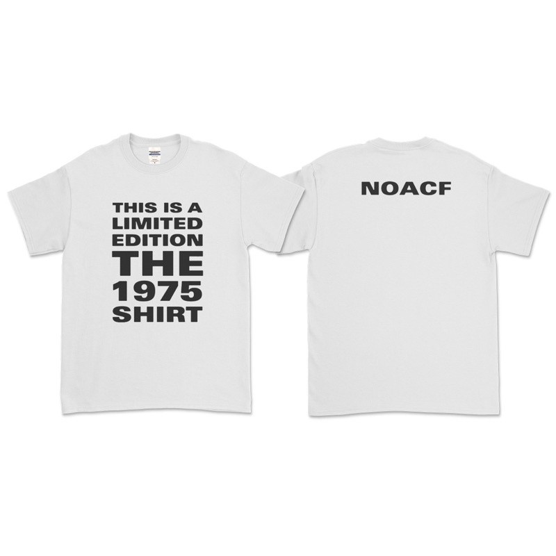 This IS A LIMITED EDITION THE 1975 SHIRT - THE 1975 | วงกบ