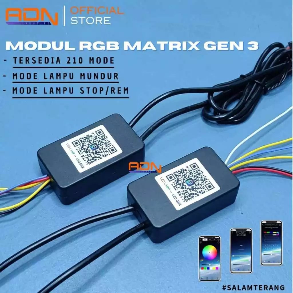 Gen3 โมดูลคอนโทรลเลอร์ Smart Rgb Matrix Reverse Stoplamp วิ่ง 12V