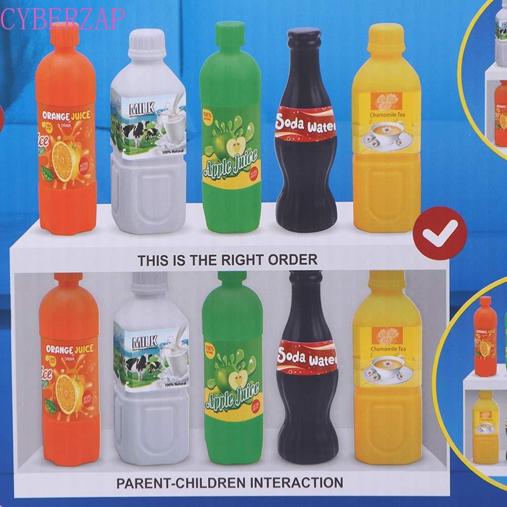CYBERZAP Color Sorting Toys, Montessori Puzzle Color Matching Sensory Game, Learning Toys Color Recognition นวัตกรรม Thinking Board Game Bottle Matching Game Party Family