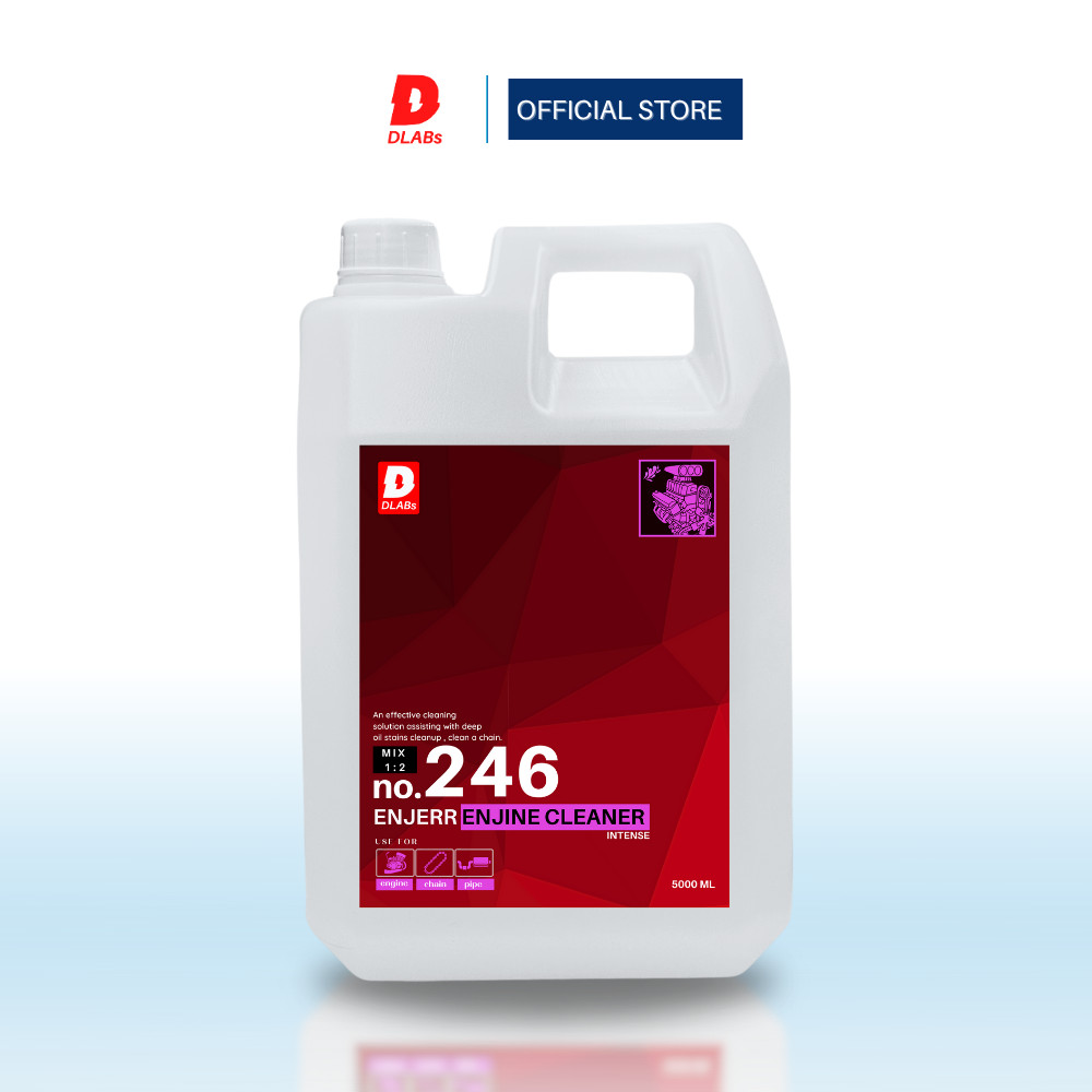 246 หัวเชื้อล้างห้องเครื่อง เชียงกง ขยายได้ 5ลิตร [แกลอน5ลิตร]   [ENJERR BY DLABs]