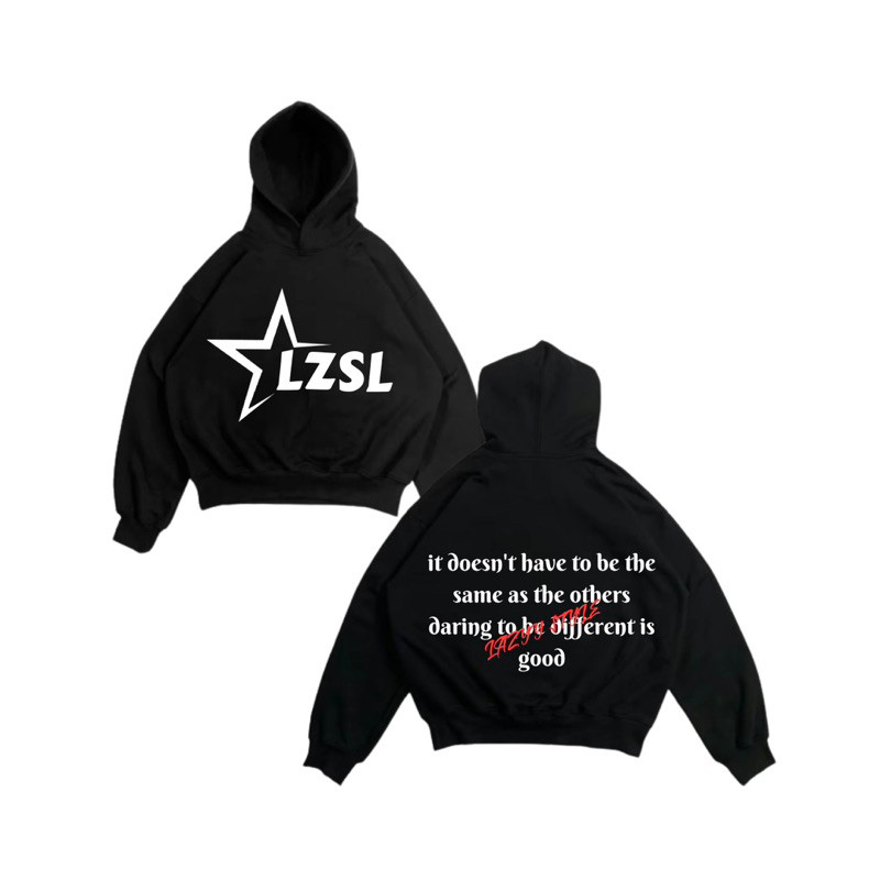 LS LS LS LS LS LS LS | เสื้อฮู้ด BOXY ขนาดใหญ่ 300gsm | LZSL