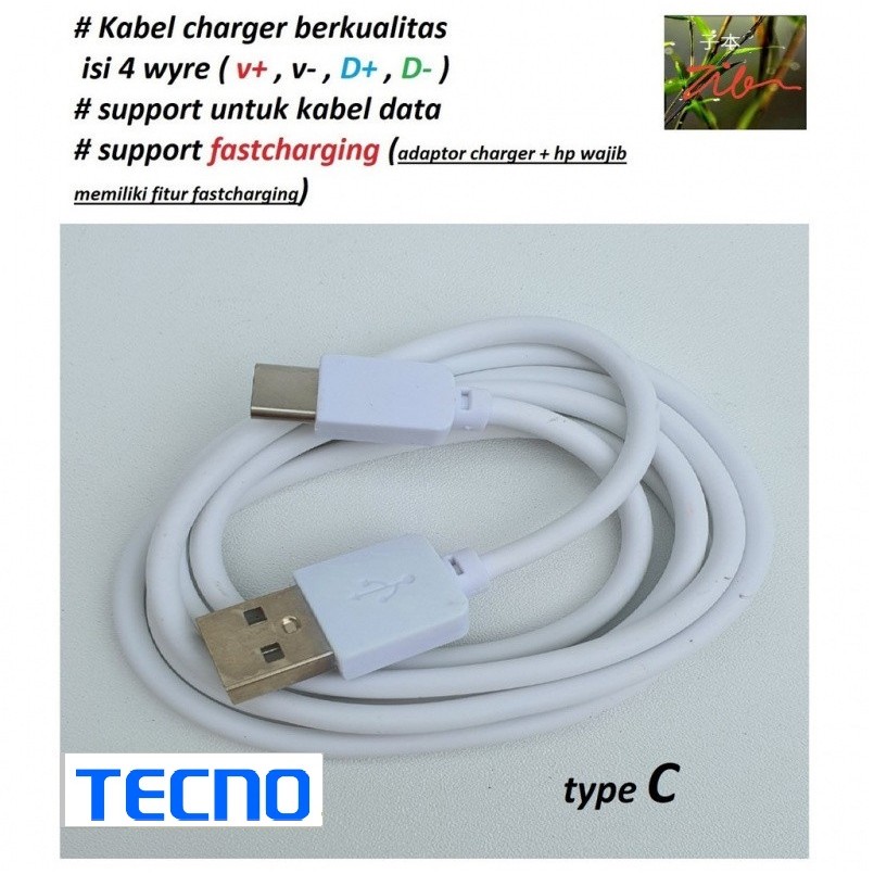 สายชาร์จ Usb type C tecno spark 20 KJ5 KJ5n - spark 20p - spark 20c BG7 BG7n - spark 20 pro + plus K