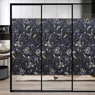 ฟิล์มดำทึบแสง กันแดดได้100% ฟิล์มติดกระจกแบบสุญญากาศ Window film มีให้เลือก 4 ขนาด พร้อมจัดส่ง
