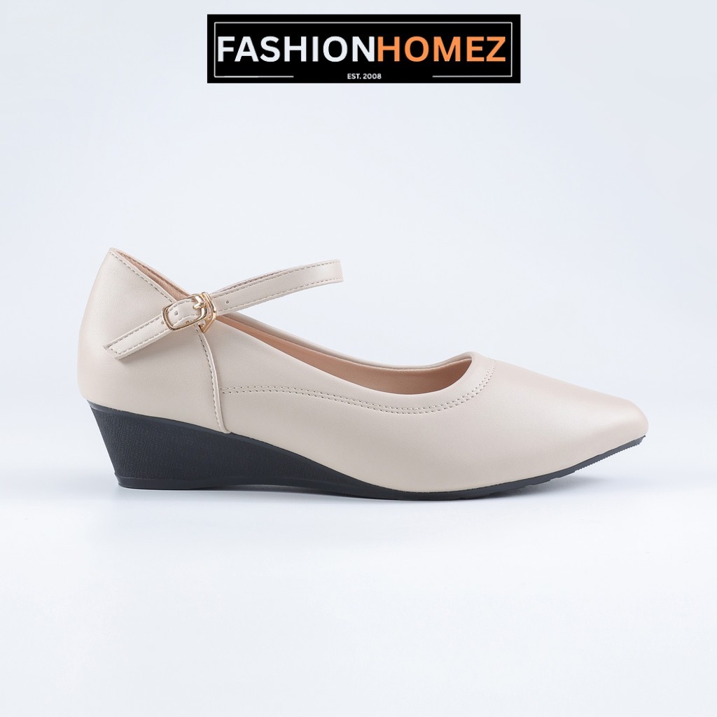 Fashionhomez 1003 Kasut Wedges/ Raffia Platform Wedges