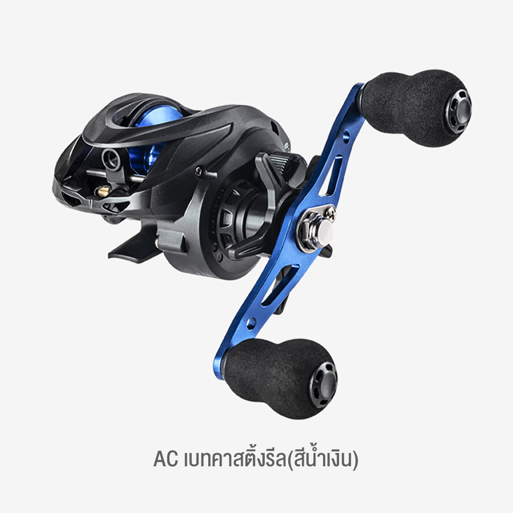 8KG แรงลาก รอกเบสตีไกลๆ โลหะ 6.3:1 ลอกเบสตกปลา รอกหยดน้ำ น้ำจืด ตกปลาทะเล รอกตกปลา รอกเบ็ดตกปลา รอก รอกเบส ที่จับขวา