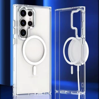 เคส For Samsung A57 A37 5G A07 A17 A56 5G A16 A06 5G A55 S26 Ultra A54 A15 A36 A26 A35 S24 FE S25 S23 S22 Ultra แม่เหล็ก