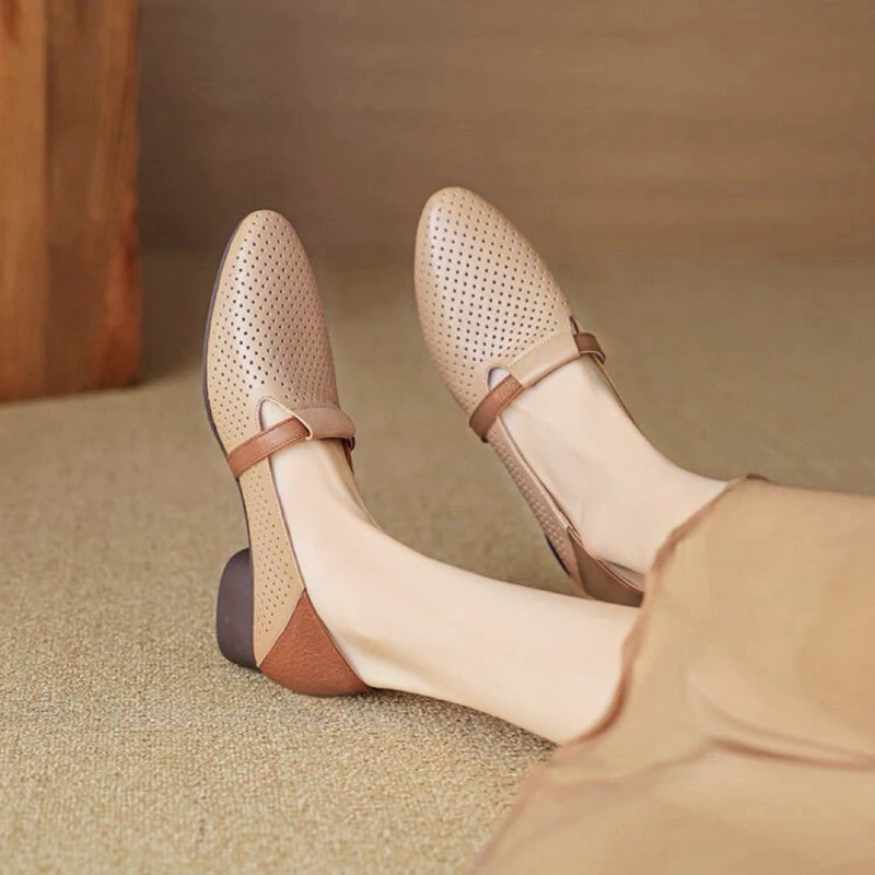shoes i amm **ร้านจริงส่วตรงจากนครนายก** D12 รองเท้าคัทชู หัวแหลมเก็บทรงเท้า