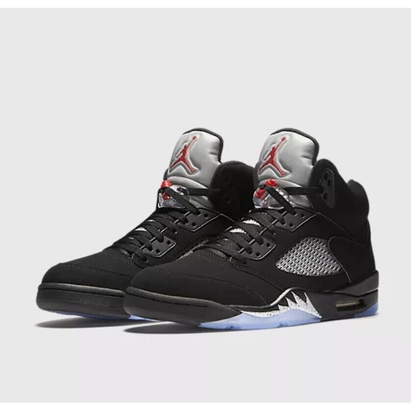 Nike Jordan 5 Retro Black Metallic 2016 GS (845036003) เยาวชน