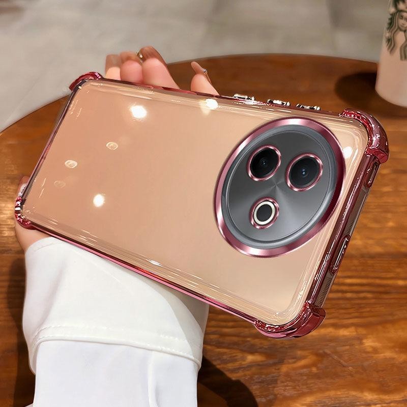 สําหรับ Vivo Y39 5G กรณีกันกระแทก Electroplated TPU เคสโทรศัพท์สําหรับ Vivo Y39 VivoY39 5G V2436 กรณ