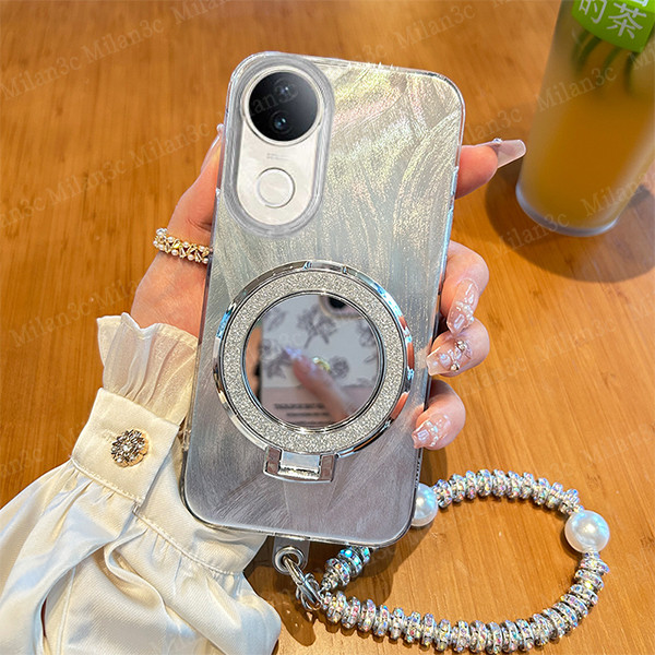 เคส Vivo V50 V60 V40 V30 V29 V27 5G เคส Vivo V60 V50 Lite เคส Vivo V40 V30 V27 Pro เคส Feather Yarn 