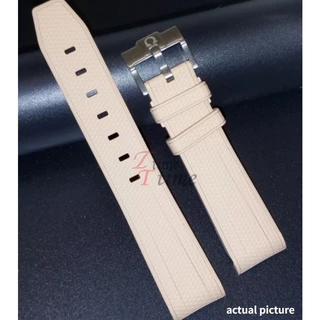 สายนาฬิกาข้อมือซิลิโคน กันน้ํา ลายคลื่นผีเสื้อ พร้อมโลโก้ สําหรับ Omg Moonwatch Planet Series 20 มม.