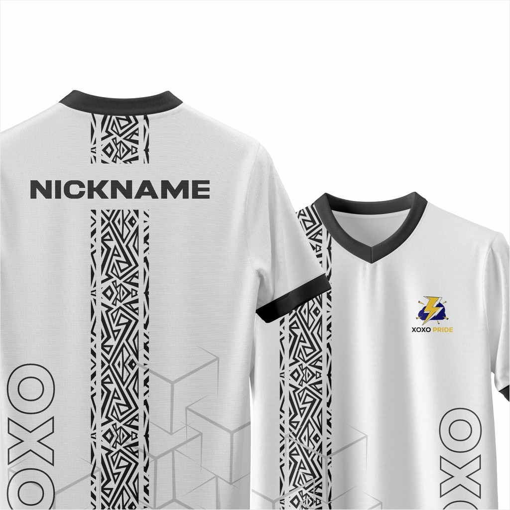 FF Xoxo Pride Gaming Esport Jersey สามารถใช้ชื่อได้ // xoxo // ff